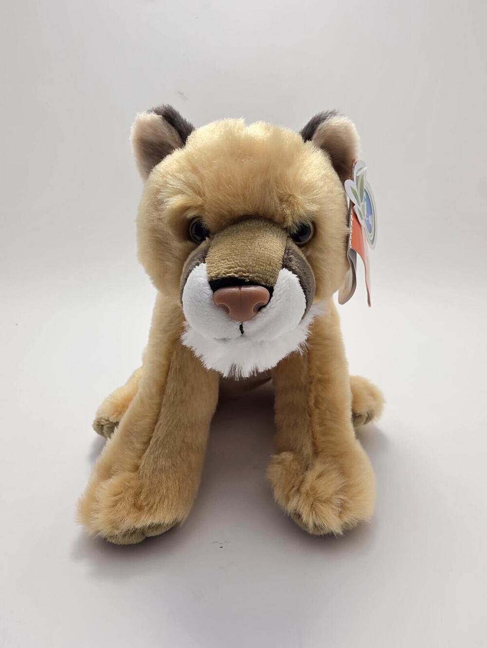 Vintage Wild Republic Mountain Lion Cougar Plush! New with Tags (8 inch)